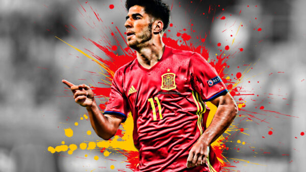 Wallpaper Football, T-Shirt, Desktop, Wearing, Red, Background, Player, Paint