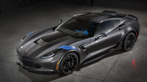 Wallpaper Coupe, Cars, Desktop, Chevrolet, Grand, Black, Corvette, Car, Sport