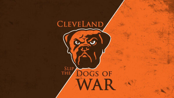 Wallpaper Desktop, Slip, Cleveland, Browns, The, American, Football, Dogs, War