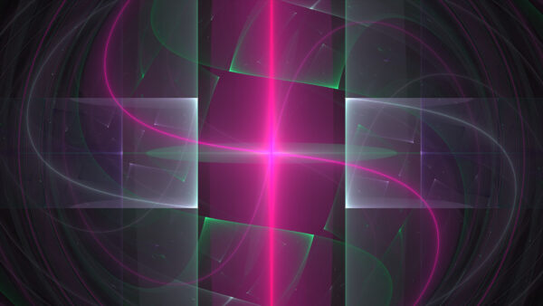 Wallpaper Lines, Purple, Abstract, Abstraction, Green, Light