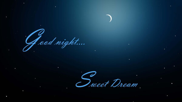 Wallpaper Good, Night, Starry, Sky, Word, Background