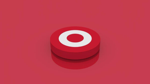 Wallpaper Red, Pink, With, Target, Background, And, Circle, Desktop, White