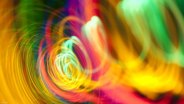 Wallpaper Abstraction, Spiral, Lines, Colorful, Wavy, Abstract