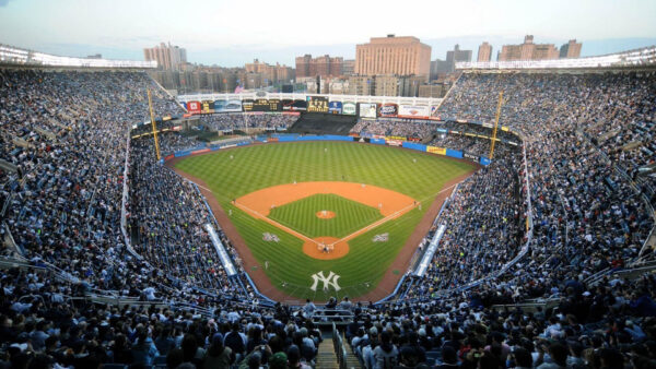 Wallpaper Yankees, Aerial, Baseball, View, Playground, Desktop