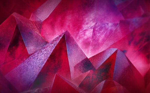 Wallpaper Pink, Crystals