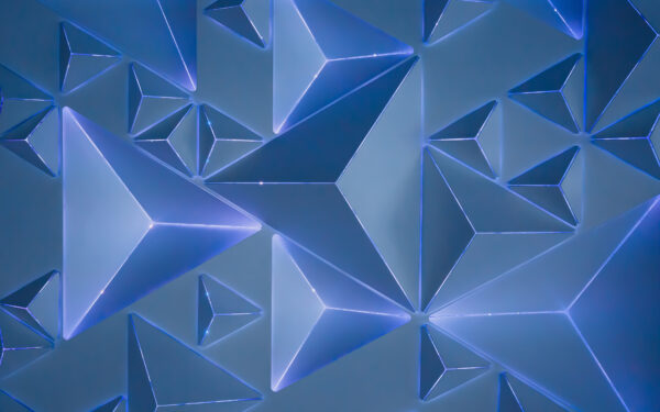 Wallpaper Blue, Geometry