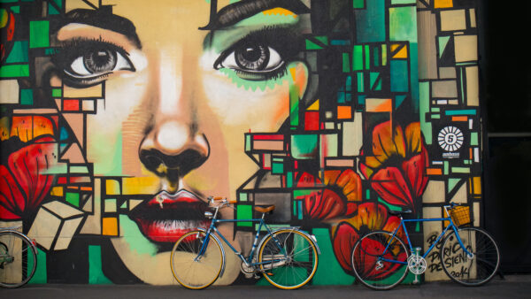 Wallpaper Download, Two, WALL, Graffiti, Images, Abstract, Cool, Wallpaper, Background, Pc, Bicycles, Free, 5k, Cruiser, 4k, Desktop, Blue