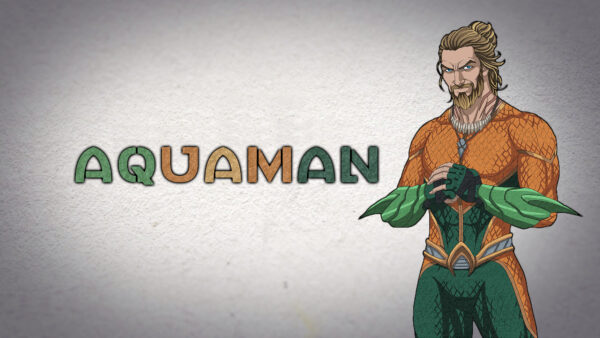 Wallpaper Aquaman, Art, Fan