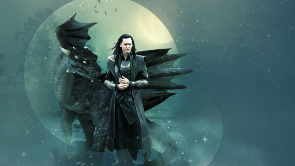 Wallpaper Movies, And, Loki, Avengers, Desktop, Dragon