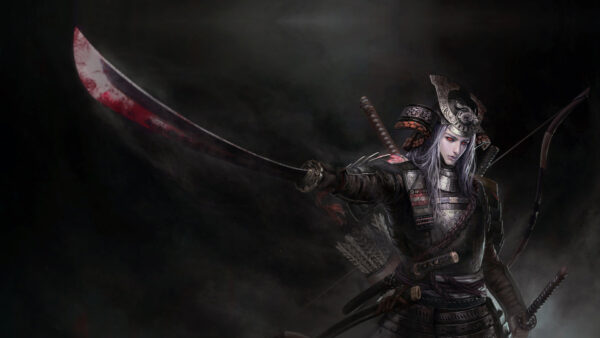 Wallpaper Samurai, Katana, Sword, Warrior