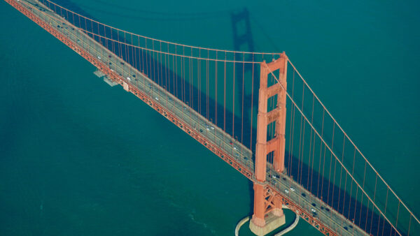 Wallpaper Mobile, Bridge, Gate, Francisco, San, Travel, View, Desktop, Golden, Aerial