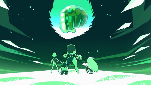 Wallpaper Garnet, Steven, Showing, Backgroud, Index, Pearl, Amethyst, Movies, Green, Desktop, And, Back, Dark, Giew, Finger, Sky, Universe, Hand, With