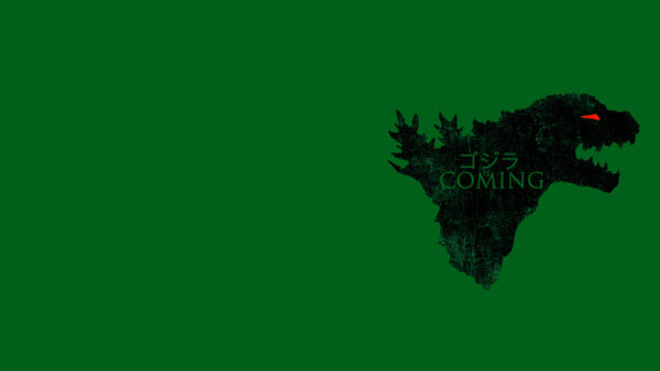 Wallpaper Image, Desktop, Red, Godzilla, Green, Movies, Eye, With, Background