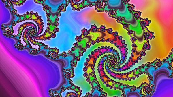 Wallpaper Trippy, Fractal, Art, Desktop