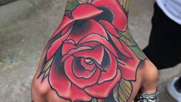Wallpaper Women, For, Men, Flower, And, Hand, Red, Tattoos