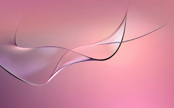 Wallpaper Curves, Pink, Abstract