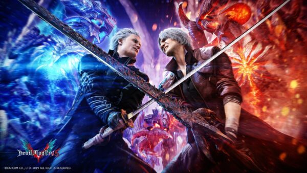 Wallpaper May, Cry, Vergil, Dante, Games, Devil, Desktop