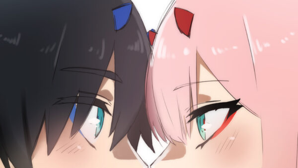 Wallpaper Zero, The, FranXX, Anime, Hiro, Darling, Closeup, Two