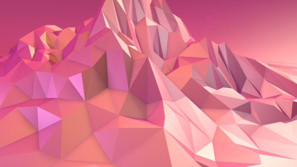 Wallpaper Mobile, Abstract, Desktop, Triangle, Pink