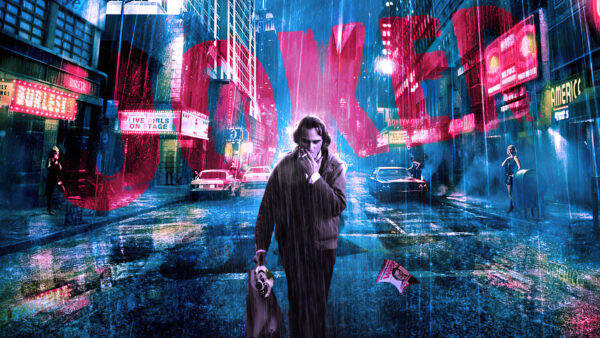 Wallpaper Raining, Phoenix, Joaquin, Walking, When, Desktop, Joker, Street