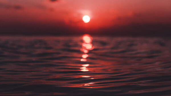 Wallpaper Reflection, Nature, Water, Sunset