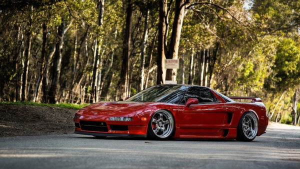 Wallpaper Desktop, NSX, Honda, Car, Jdm, Red