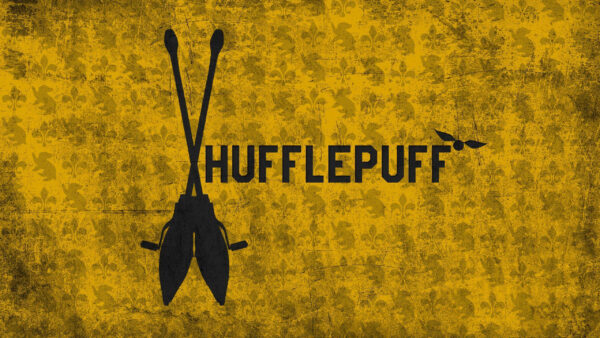 Wallpaper Background, Desktop, Light, Hufflepuff, Yellow