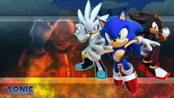 Wallpaper Doctor, Sonic, The, Silver, Hedgehog, Eggman, Shadow