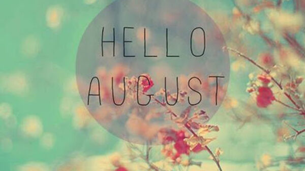 Wallpaper Colorful, Background, August, Hello