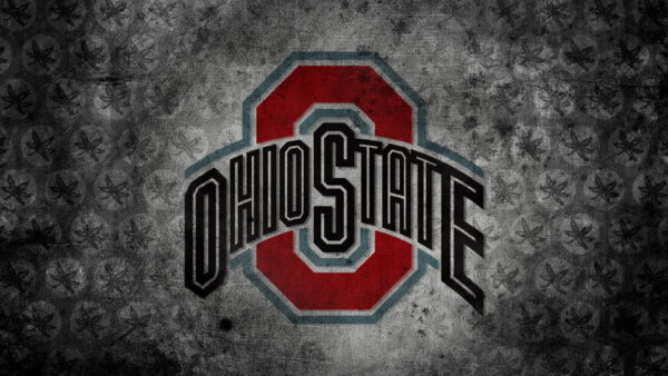 Wallpaper State, Ohio, Logo, Black, Light, Background