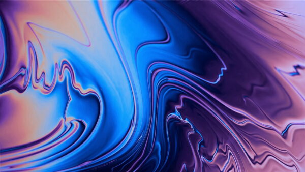 Wallpaper Art, Abstraction, Liquid, Purple, Digital, Mobile, Blue, Desktop, Abstract