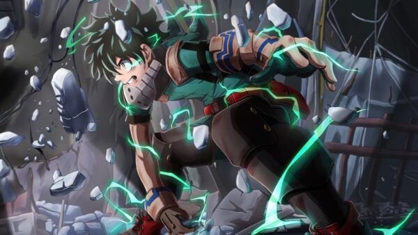 Wallpaper Izuku, Academia, Midoriya, Hero