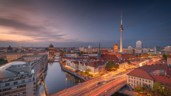 Wallpaper Germany, Canal, Travel, Desktop, Building, And, Bridge, Berlin