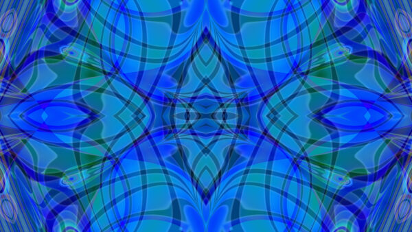 Wallpaper Blue, Desktop, Abstract, Shapes