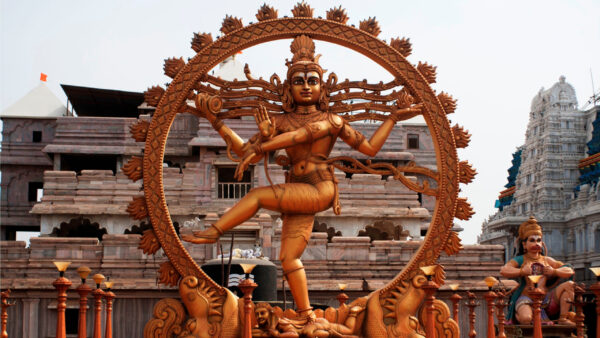 Wallpaper Nataraja, Shiva, Statue