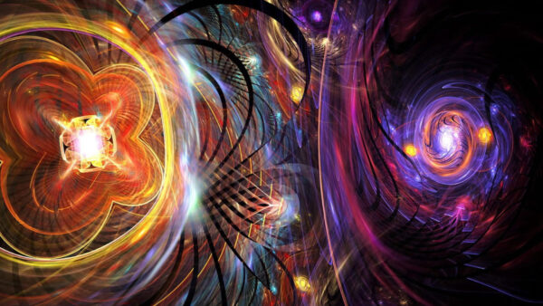 Wallpaper Art, Colorful, Trippy, Flowers