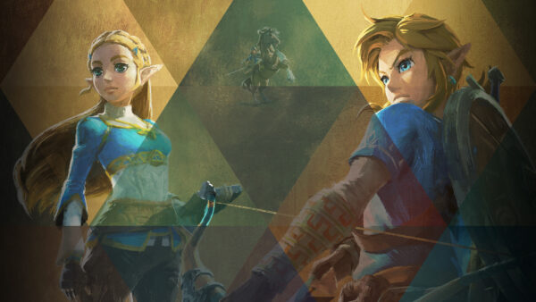 Wallpaper The, Link, Zelda, Blue, Legend, Eyes, Breath, Wild