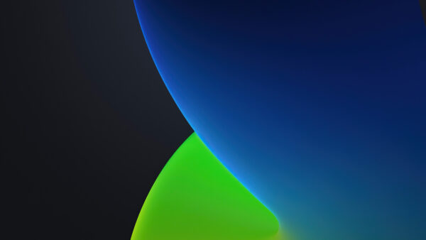 Wallpaper Light, IPadOS, Dark, Desktop, Mobile, Green, And, Abstract, IPhone, 2020, Stock, Blue, IOS, WWDC