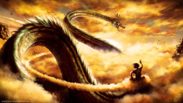 Wallpaper Ball, Dragon, Anime, Desktop