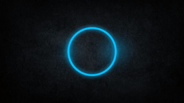 Wallpaper Black, Circle, Blue, Background, Rainmeter