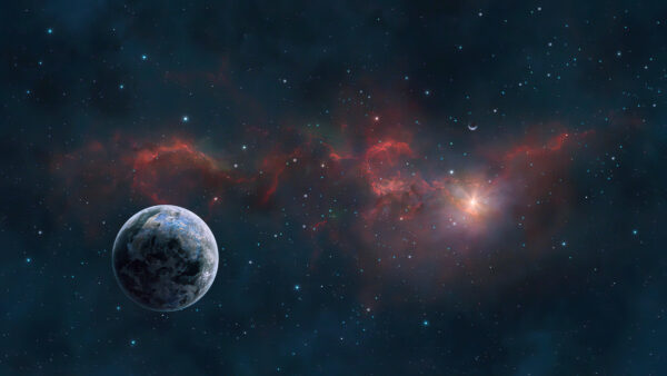 Wallpaper Red, Sky, Planet, Space, Glow, Galaxy, Desktop, Earth, Mobile, Stars