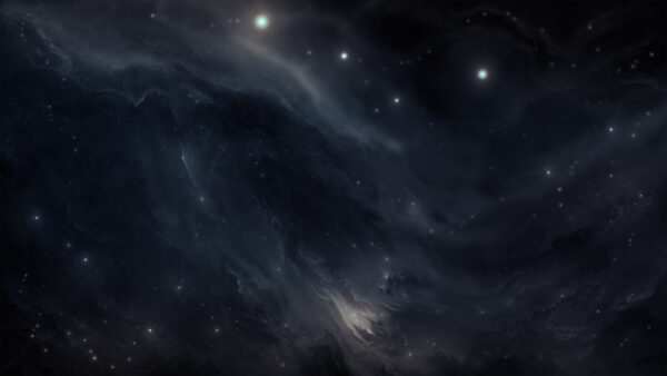 Wallpaper Stars, Nighttime, Black, During, Sky, Space