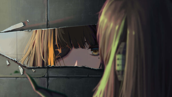 Wallpaper Frontline, Girls, Eye, M4A1, Desktop, Games, Patch, M16A1