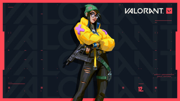 Wallpaper Killjoy, Cap, Valorant, Green, Dress, Black, Yellow