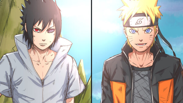 Wallpaper Naruto, Uzumaki, Uchiha, Sasuke