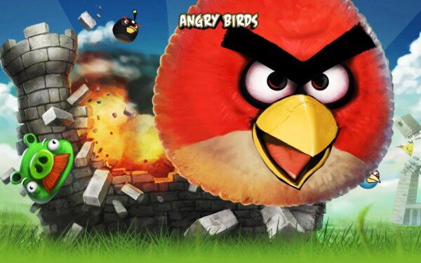 Wallpaper Birds, IPhone, Angry, Game