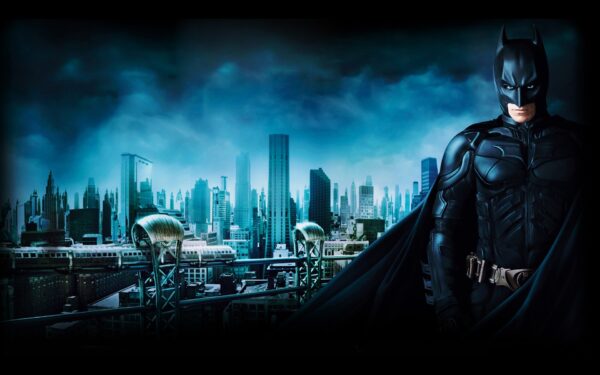 Wallpaper Batman, City, Gotham