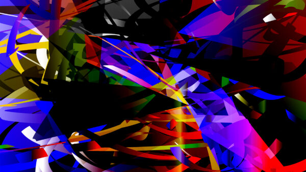 Wallpaper Green, Pink, Art, Desktop, Red, Purple, Yellow, Abstract, Blue