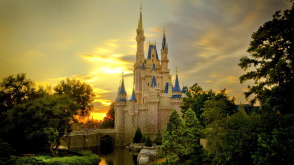 Wallpaper Castle, Cinderella, Travel