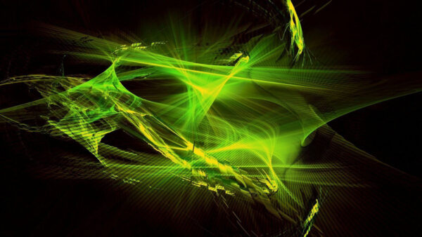 Wallpaper Neon, Desktop, Shades, Abstract, Green